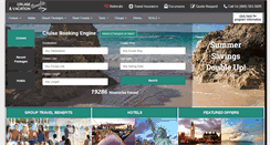 Desktop Screenshot of cruiseandvacationbenefits.com